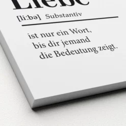 Pro_Art_Bilderpalette Keilrahmenbild »Liebe«, Rahmen: Holzwerkstoff, Natur -Wohnen Wohndeko Verkäufe unnamed file 6223