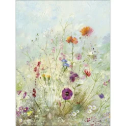 Pro_Art_Bilderpalette Keilrahmenbild »Wildblossom II«, Rahmen: Holzwerkstoff, Natur