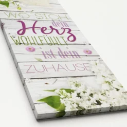 Pro_Art_Bilderpalette Keilrahmenbild »Wohlfühlherz«, Rahmen: Holzwerkstoff, Natur -Wohnen Wohndeko Verkäufe unnamed file 6240