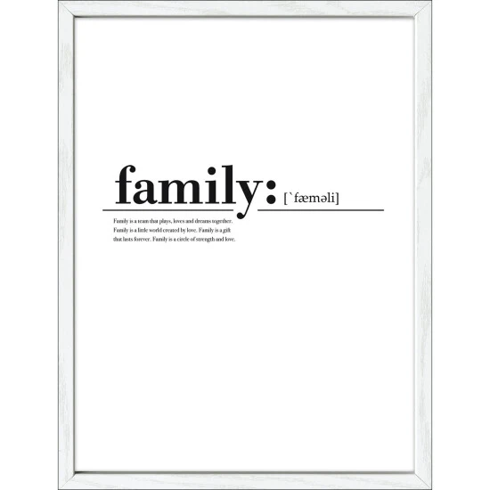 Pro_Art_Bilderpalette Gerahmtes Bild »Family«, Rahmen: Holzwerkstoff, Weiß 3 Pro_Art_Bilderpalette Gerahmtes Bild »Family«, Rahmen: Holzwerkstoff, Weiß