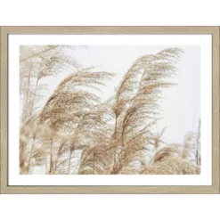 Pro_Art_Bilderpalette Gerahmtes Bild »In The Breeze VII«, Rahmen: Holzwerkstoff, Natur