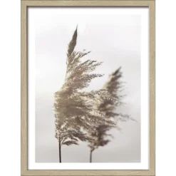 Pro_Art_Bilderpalette Gerahmtes Bild »In The Breeze III«, Rahmen: Holzwerkstoff, Natur