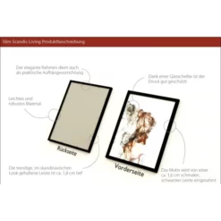 Pro_Art_Bilderpalette Gerahmtes Bild »Smoky Head I«, Rahmen: Holzwerkstoff, Schwarz -Wohnen Wohndeko Verkäufe unnamed file 6284