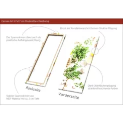 Pro_Art_Bilderpalette Keilrahmenbild »Ginger + Lemon«, Rahmen: Holzwerkstoff, Natur 7 Pro_Art_Bilderpalette Keilrahmenbild »Ginger + Lemon«, Rahmen: Holzwerkstoff, Natur -Wohnen Wohndeko Verkäufe unnamed file 6297