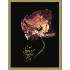 Pro_Art_Bilderpalette Gerahmtes Bild »Beautiful + Gold IV«, Rahmen: Holzwerkstoff, Goldfarben