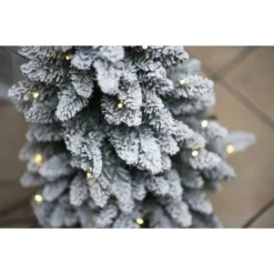 Evergreen Weihnachtsbaum »Kiefer «, Höhe: 90 Cm, Grün/weiß, Beleuchtet -Wohnen Wohndeko Verkäufe unnamed file 63