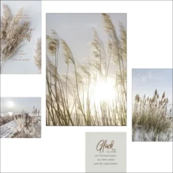 Pro_Art_Bilderpalette Keilrahmenbild-Set »The Variation Of Nature«, Rahmen: Holzwerkstoff, Natur