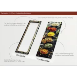 Pro_Art_Bilderpalette Keilrahmenbild »Vintage Herbage I«, Rahmen: Holzwerkstoff, Natur -Wohnen Wohndeko Verkäufe unnamed file 6344