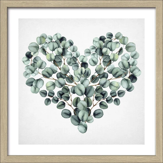 Pro_Art_Bilderpalette Gerahmtes Bild »Eucalyptus Heart«, Rahmen: Holzwerkstoff, Natur 3 Pro_Art_Bilderpalette Gerahmtes Bild »Eucalyptus Heart«, Rahmen: Holzwerkstoff, Natur