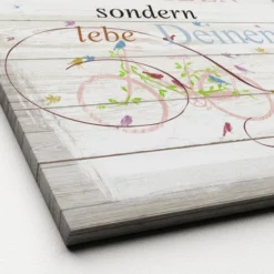 Pro_Art_Bilderpalette Keilrahmenbild »Lebe Deinen Traum«, Rahmen: Holzwerkstoff, Natur -Wohnen Wohndeko Verkäufe unnamed file 6391