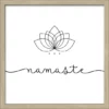 Pro_Art_Bilderpalette Gerahmtes Bild »Namaste«, Rahmen: Holzwerkstoff, Natur -Wohnen Wohndeko Verkäufe unnamed file 6395