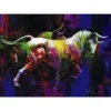 Pro_Art_Bilderpalette Keilrahmenbild »Colourful Bull«, Rahmen: Holzwerkstoff, Natur -Wohnen Wohndeko Verkäufe unnamed file 6411