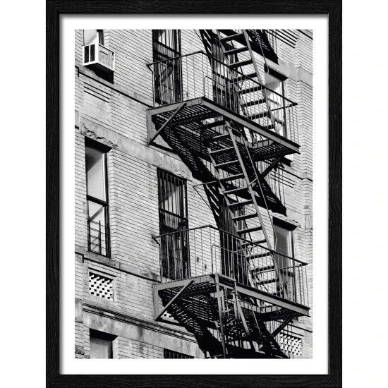 Pro_Art_Bilderpalette Gerahmtes Bild »Window View I«, Rahmen: Holzwerkstoff, Schwarz 3 Pro_Art_Bilderpalette Gerahmtes Bild »Window View I«, Rahmen: Holzwerkstoff, Schwarz