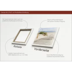 Pro_Art_Bilderpalette Keilrahmenbild »Sand Dunes II«, Rahmen: Holzwerkstoff, Natur -Wohnen Wohndeko Verkäufe unnamed file 6434