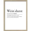 Pro_Art_Bilderpalette Gerahmtes Bild »Weindurst«, Rahmen: Holzwerkstoff, Natur -Wohnen Wohndeko Verkäufe unnamed file 6436