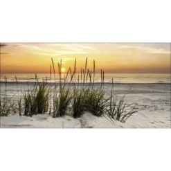 Pro_Art_Bilderpalette Keilrahmenbild »Lonely Dune«, Rahmen: Holzwerkstoff, Natur