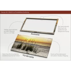 Pro_Art_Bilderpalette Keilrahmenbild »Lonely Dune«, Rahmen: Holzwerkstoff, Natur -Wohnen Wohndeko Verkäufe unnamed file 6439