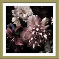 Pro_Art_Bilderpalette Gerahmtes Bild »PRO-ART Anonymus Beautiful Roses«, Rahmen: Holzwerkstoff, Goldfarben