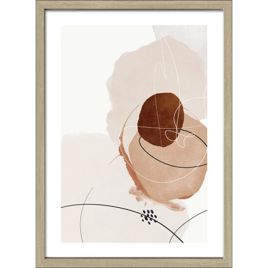 Pro_Art_Bilderpalette Gerahmtes Bild »shapes Of The Earth«, Rahmen: Holzwerkstoff, Natur 3 Pro_Art_Bilderpalette Gerahmtes Bild »shapes Of The Earth«, Rahmen: Holzwerkstoff, Natur