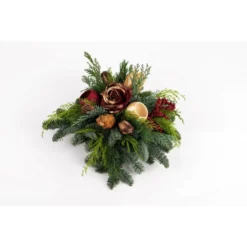 Commodore Grabgesteck, Tannengrün, Rot/rosa/violett