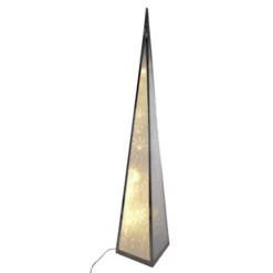 Goldbach Deko-Pyramide, Holografie, Silberfarben