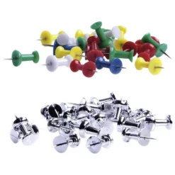 ZELLER Push Pins-Set, ABS/Kunststoff