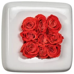 Rosen In Keramik »Infinity-Bloom«, Orange