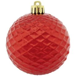 CASAYA Weihnachtskugel, Ø: 7 Cm, Dunkelrot, 25 Stück -Wohnen Wohndeko Verkäufe unnamed file 6609