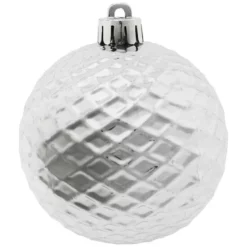 CASAYA Weihnachtskugel, Ø: 7 Cm, Silberfarben, 25 Stück 10 CASAYA Weihnachtskugel, Ø: 7 Cm, Silberfarben, 25 Stück -Wohnen Wohndeko Verkäufe unnamed file 6619