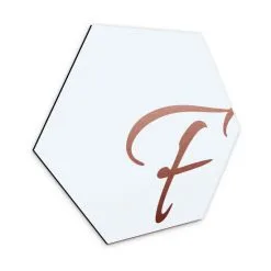 K&L Wall Art Wandbild »Buchstabe Alu-Dibond«, (BxH): X