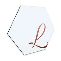 K&L Wall Art Wandbild »Buchstabe Alu-Dibond«, (BxH): X