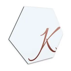 K&L Wall Art Wandbild »Buchstabe Alu-Dibond«, (BxH): X