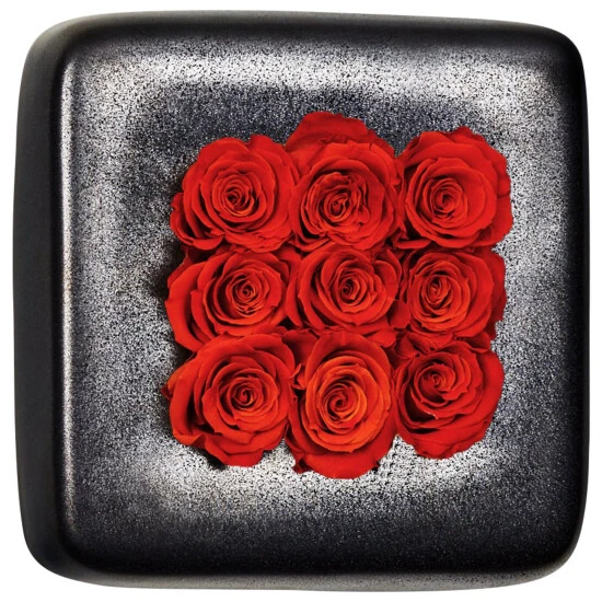 Rosen In Keramik »Infinity-Bloom«,, Rot 3 Rosen In Keramik »Infinity-Bloom«,, Rot