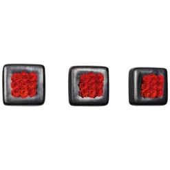 Rosen In Keramik »Infinity-Bloom«, 3er-Set, Rot