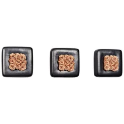 Rosen In Keramik »Infinity-Bloom«, 3er-Set, Rosa