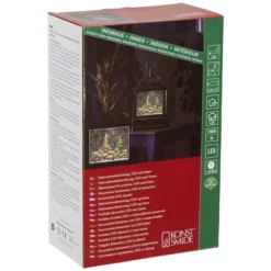 KONSTSMIDE LED-Schneelaterne, Höhe: 25 Cm, Batterie|netz -Wohnen Wohndeko Verkäufe unnamed file 815