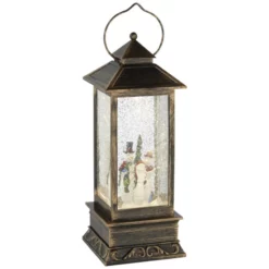 KONSTSMIDE LED-Schneelaterne, Höhe: 27 Cm, Batterie