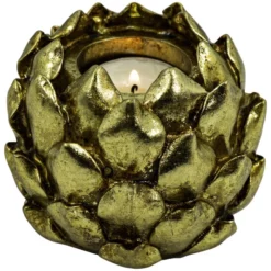 Teelichthalter, Polyresin